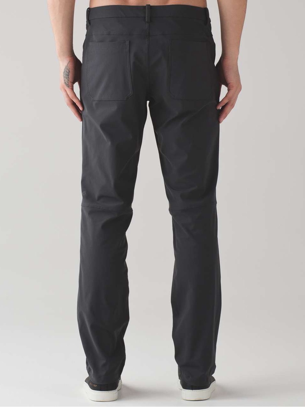 lululemon athletica Black Slim Straight Chinos